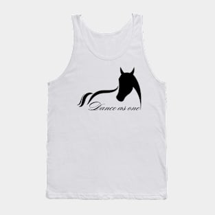 Dressage Dance as One Tank Top